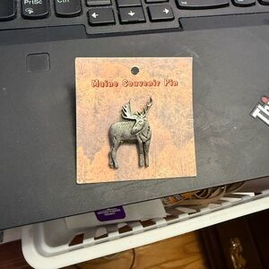 Maine Souvenir Moose Pin